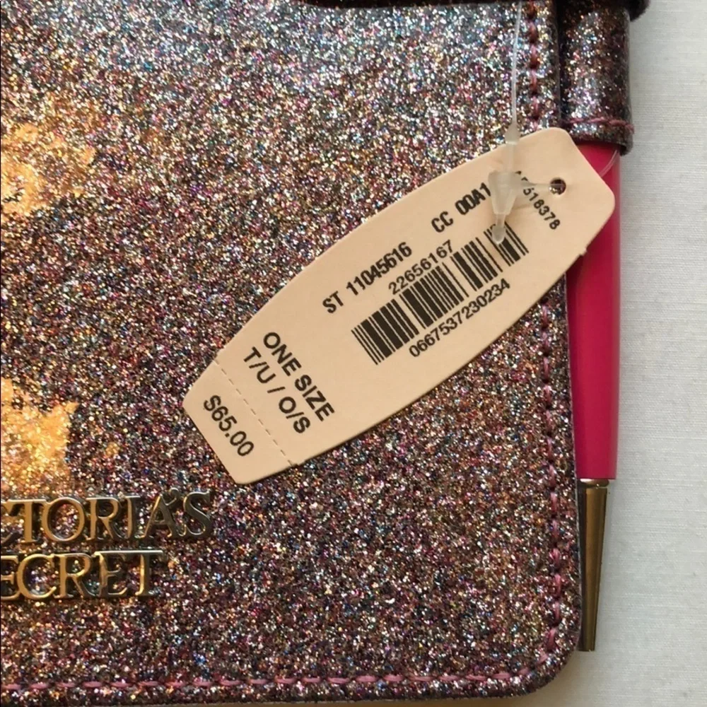 New Victoria’s Secret Glitter Notebook & Bling Pen